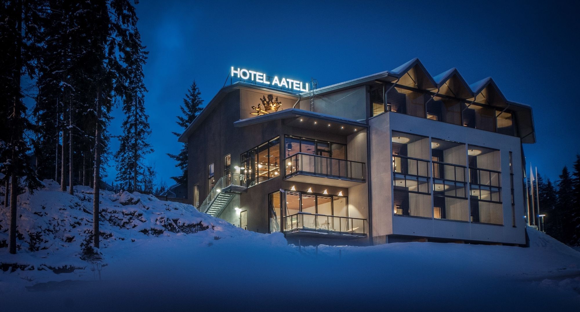 Hotel Aateli Hillside Vuokatti Εξωτερικό φωτογραφία