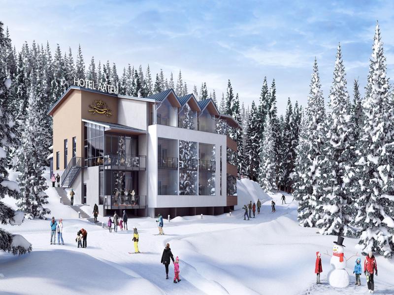 Hotel Aateli Hillside Vuokatti Εξωτερικό φωτογραφία