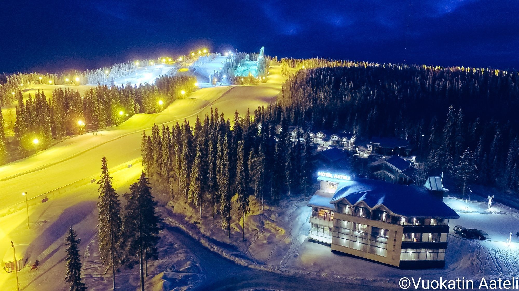 Hotel Aateli Hillside Vuokatti Εξωτερικό φωτογραφία
